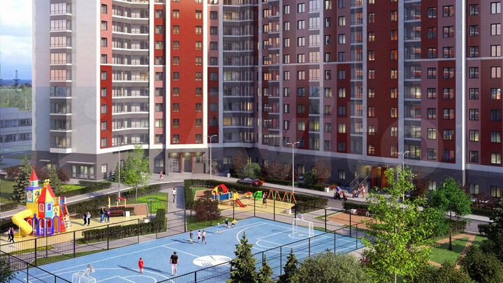 2-к. квартира, 57,5 м², 4/14 эт.