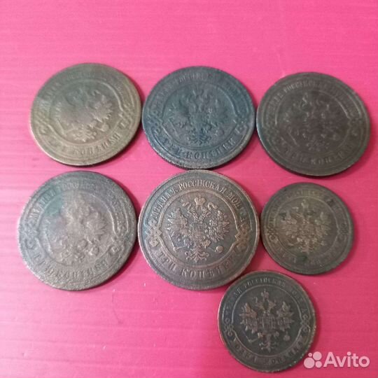 Лот монет империи #77