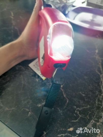 Поводок с фонариком