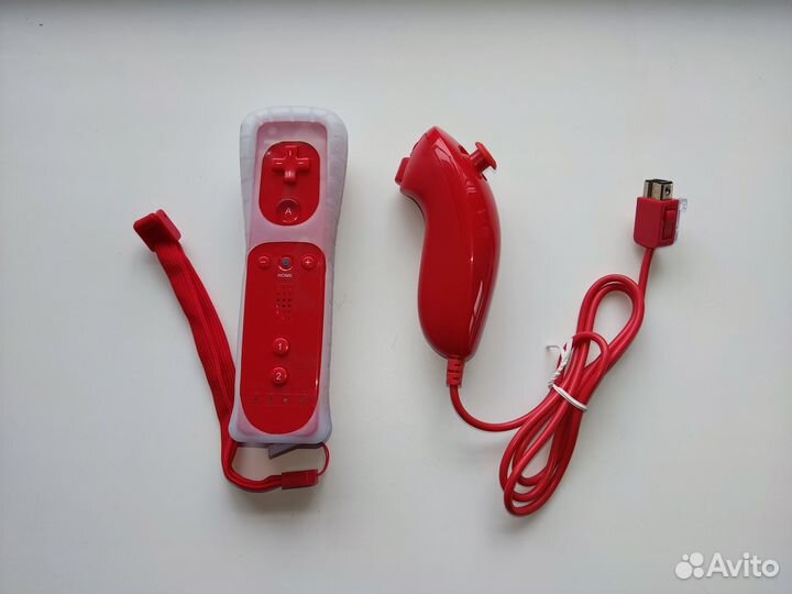 Wii Controller+Wii Nunchuk+чехол (новый)