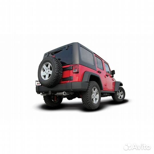 Выхлопная система Borla для jeep Wrangler 12-18