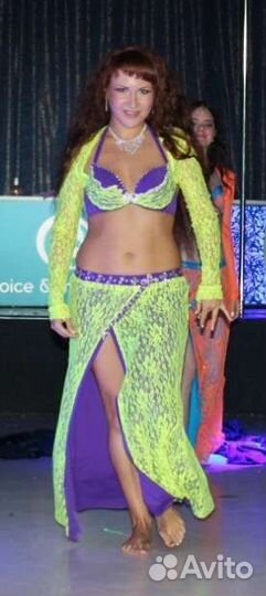 Костюм для восточного танца три в одном