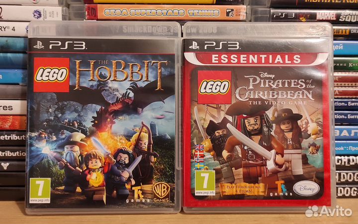 Lego Hobbit и lego Pirates для PS3