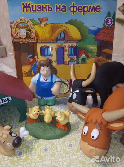 Набор игрушек ферма Deagostini новый