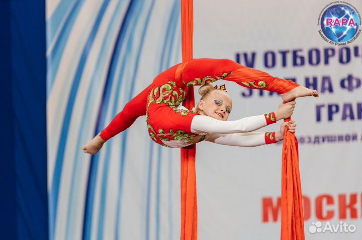 Тренировки по воздушной гимнастике