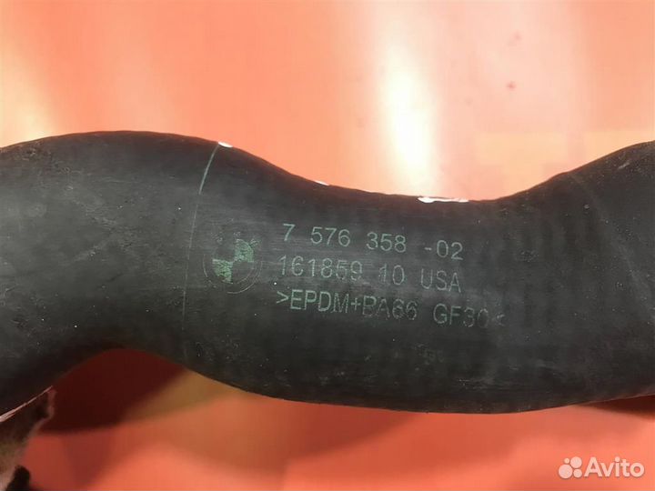 Патрубок системы охлаждения бмв Х6 Е71