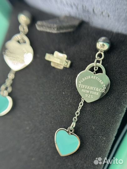 Серьги пусеты Tiffany&Co 5 вариантов