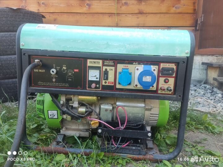 Газовый генератор green power CC5000