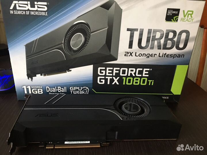 Видеокарта gtx 1080 ti 11 gb