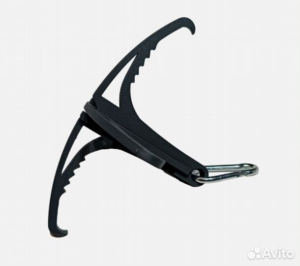 Кошка крюк стальная 5мм (сумка, карабин,шнур)