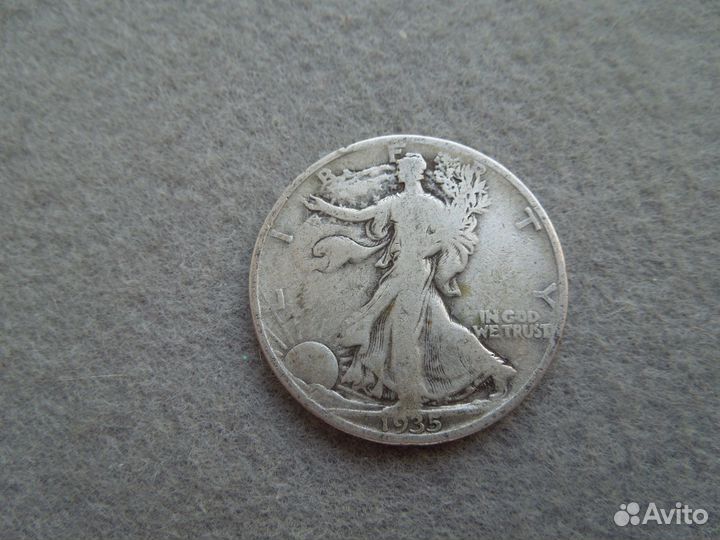 Монеты США серебро