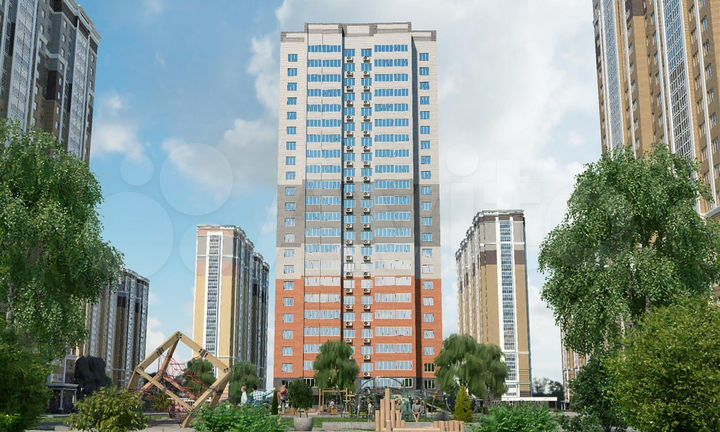 2-к. квартира, 65,4 м², 11/24 эт.