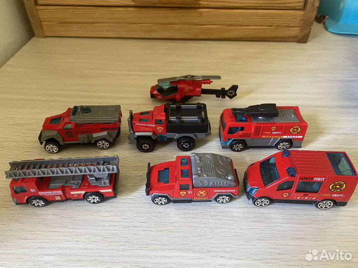 Пожарная машина, коллекция