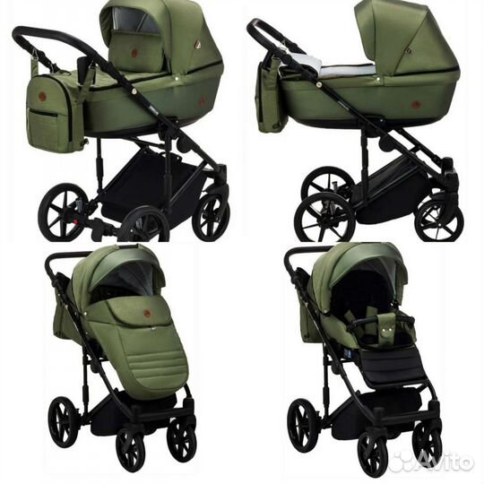 Коляска 2 в 1 Adamex Amelia