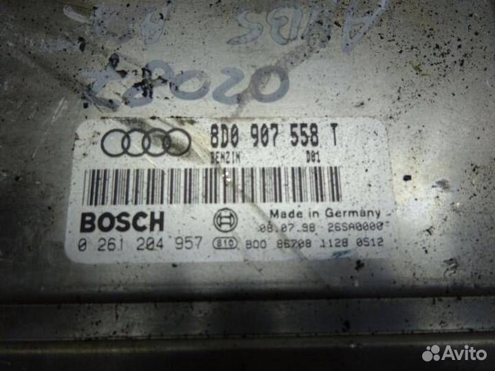 Модуль управления двери Audi A4 B5 1999 8D0907558T