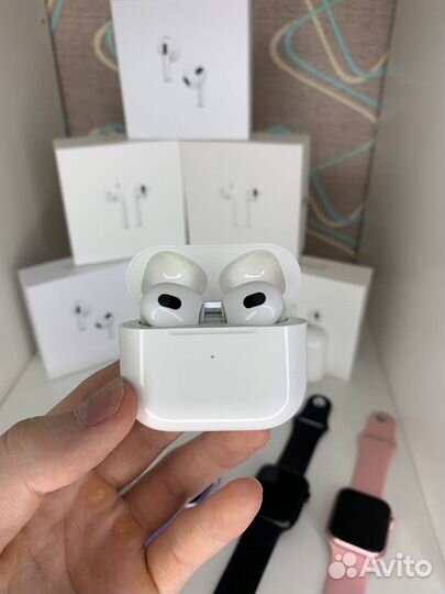 Беспроводные наушники apple airpods 3