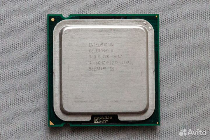 Процессор Intel Celeron D 360 lga775 3,46 ггц