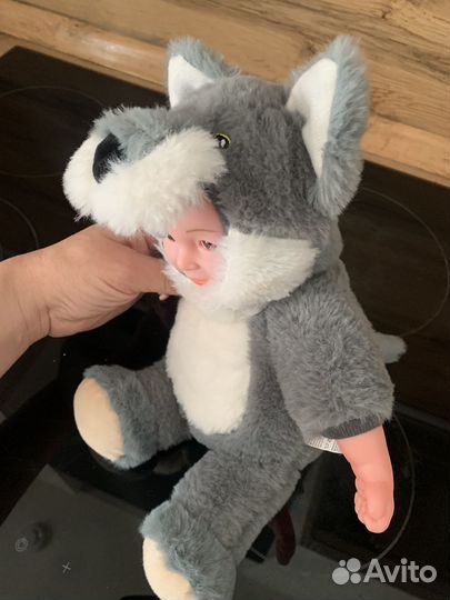 Мягкая игрушка волк