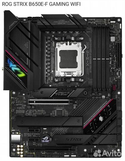 Материнская плата Asus ROG strix B650E-F gaming WI