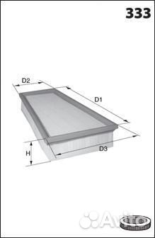 Фильтр воздушный ELP9361 Mecafilter