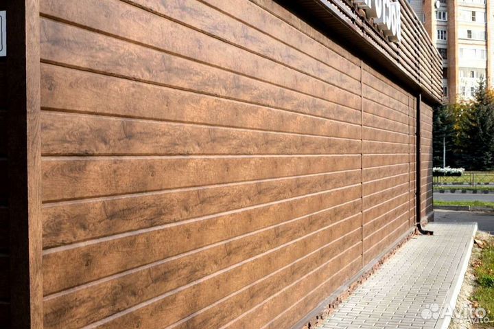 Виниловый сайдинг. Сайдинг блок хаус, эко брус