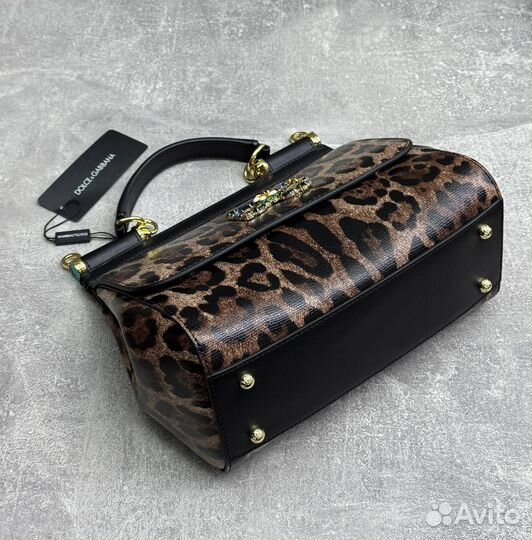 Сумка женская dolce gabbana леопардовый