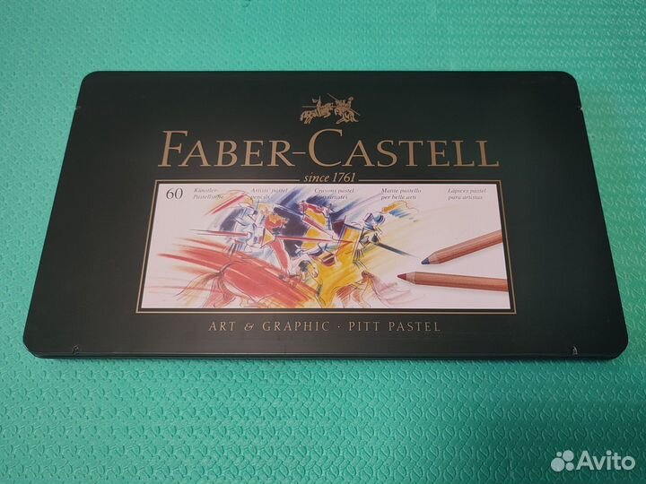 Пастельные карандаши Faber-Castell 60 штук Торг