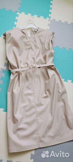 Кожаное платье