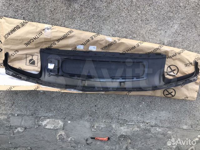 Юбка заднего бампера Audi Q7 4M