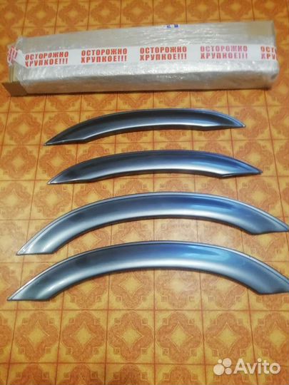 Накладки на арки ваз 2114
