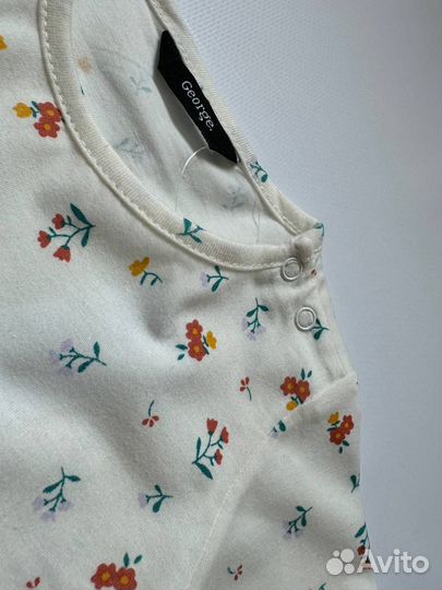 Сарафан и лонгслив для девочки 62 68 74 80 86 92