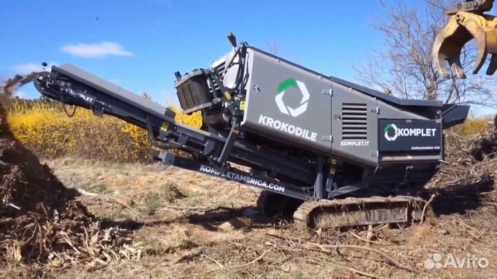Аренда Дробилка Шредер Измельчитель Крокодил