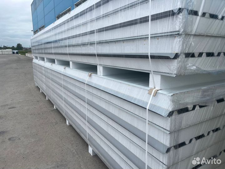Сэндвич-панели кровельные, ппс (пенопласт)