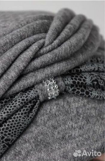 Шапка зимняя (шерсть ангорка)