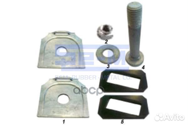 SEM10254 р/к пальца рессоры 4пластины,палец,ша