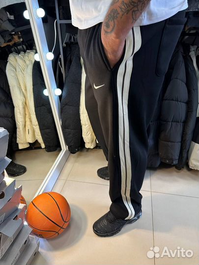 Спортивные штаны утепленные мужские stussy, nike