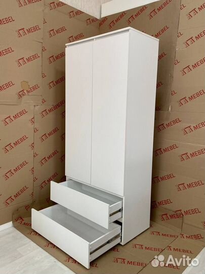 Шкаф белый распашной, аналог IKеа
