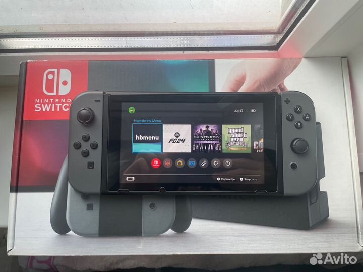 Nintendo Switch Прошитая 128гб
