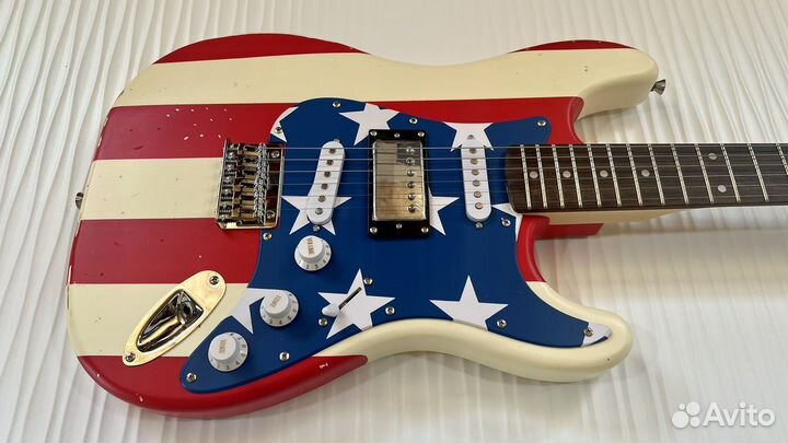 Fender american deluxe stratocaster relic