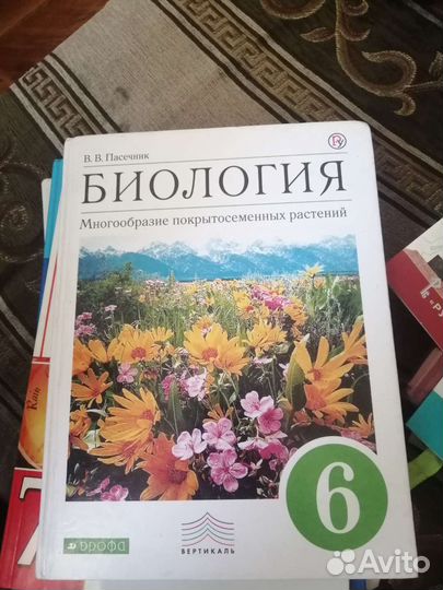Учебник по биологии 6 класс пасечник