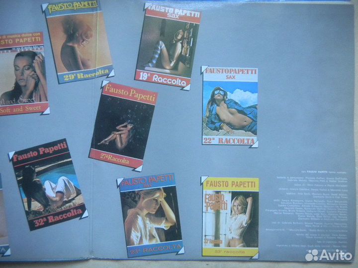 Fausto Papetti Sax /34a Raccolta Portugal 1982 EX+