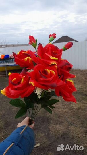 Искусственные цветы букеты