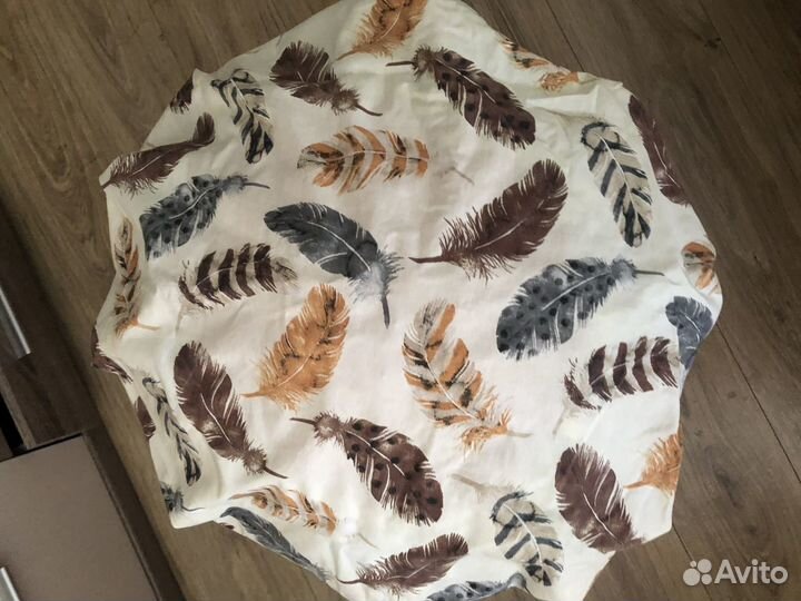 Простынь на резинке круглая