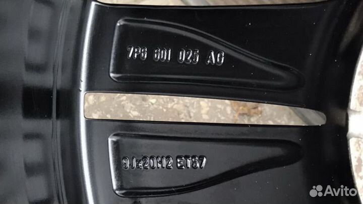 Диски Touareg R20 Mallory R-line Black Executive