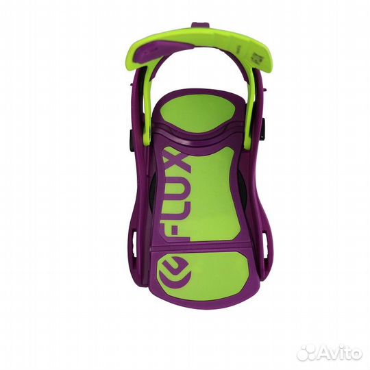 Крепления flux XF neon/crazy р-р L