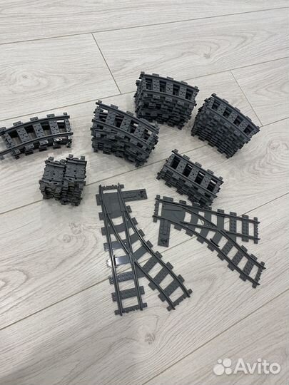 Железная дорога совместимый аналог Lego