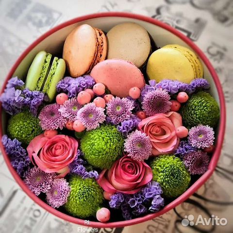 Цветы со сладостями