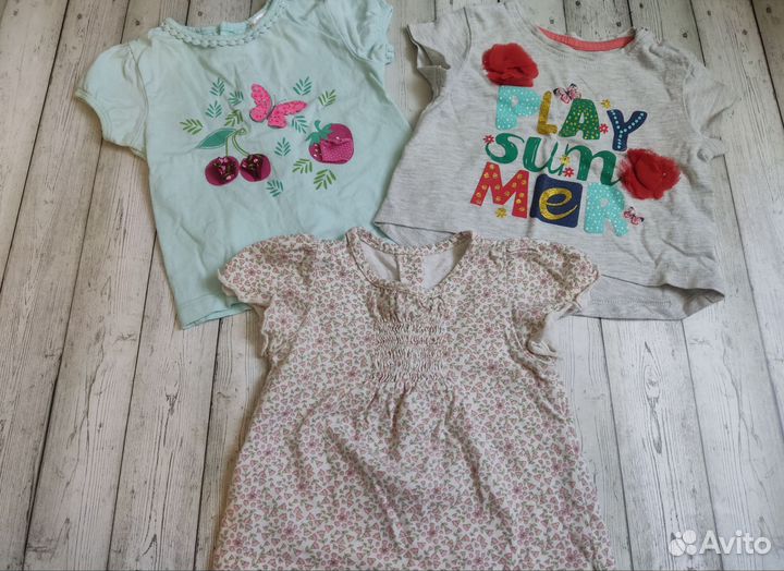 Одежда для девочки 68 пакетом