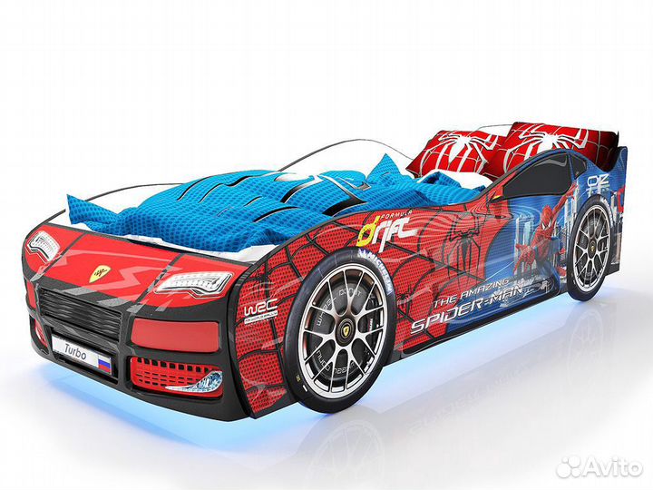 Кровать машина