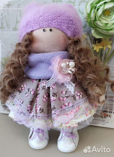 Интерьерная кукла ручной работы